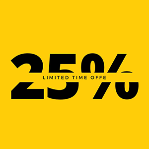25% Off